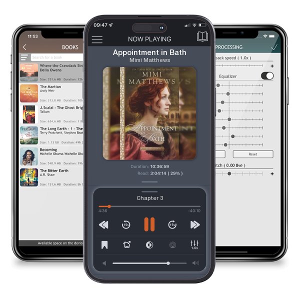 Download fo free audiobook Appointment in Bath by Mimi Matthews and listen anywhere on your iOS devices in the ListenBook app.