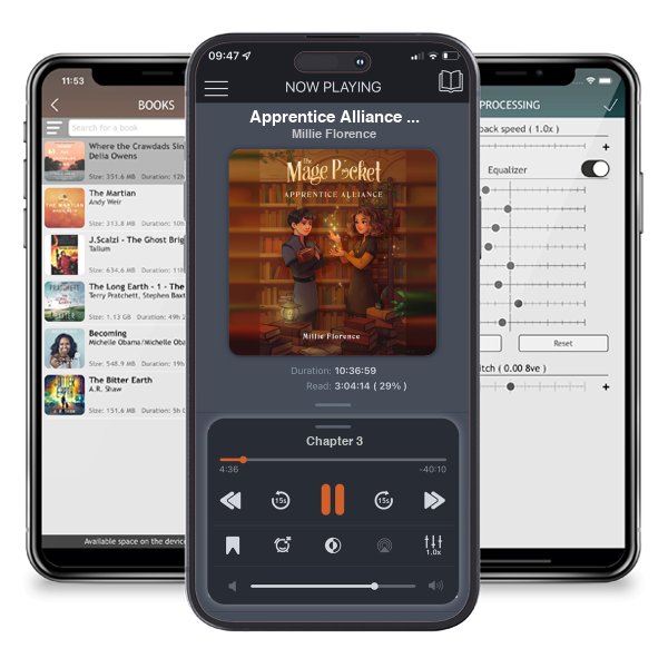 Download fo free audiobook Apprentice Alliance (The Mage Pocket Trilogy #1) by Millie Florence and listen anywhere on your iOS devices in the ListenBook app.