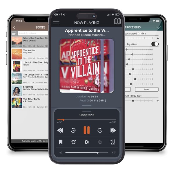 Download fo free audiobook Apprentice to the Villain by Hannah Nicole Maehrer and listen anywhere on your iOS devices in the ListenBook app.