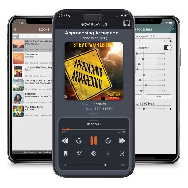 Download fo free audiobook Approaching Armageddon: Discover Hope Beyond Earth's Final Battle by Steve Wohlberg and listen anywhere on your iOS devices in the ListenBook app.