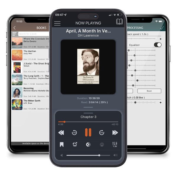 Download fo free audiobook April, A Month In Verse by DH Lawrence and listen anywhere on your iOS devices in the ListenBook app.