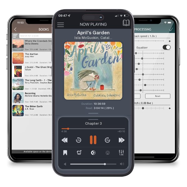 Download fo free audiobook April's Garden by Isla McGuckin, Catalina Echeverri and listen anywhere on your iOS devices in the ListenBook app.