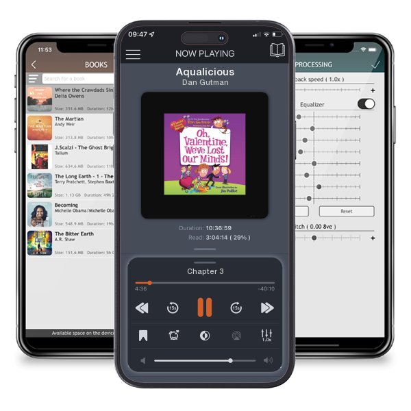 Download fo free audiobook Aqualicious by Dan Gutman and listen anywhere on your iOS devices in the ListenBook app.