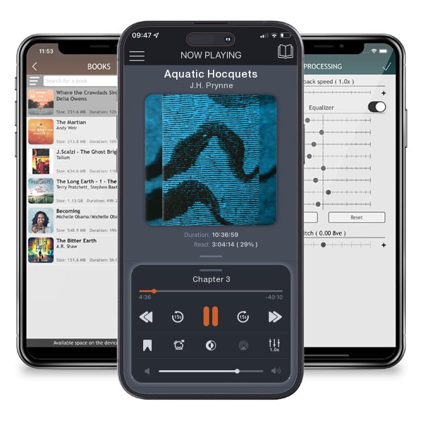 Download fo free audiobook Aquatic Hocquets by J.H. Prynne and listen anywhere on your iOS devices in the ListenBook app.