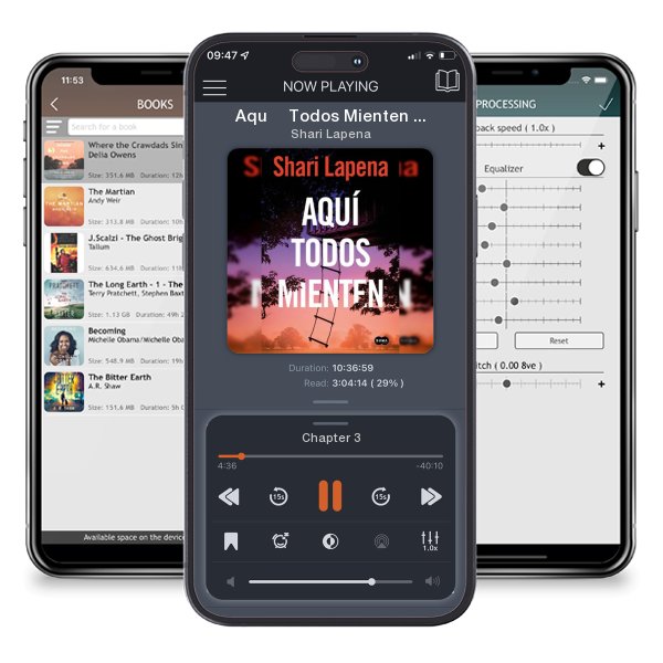 Download fo free audiobook Aquí Todos Mienten / Everyone Here Is Lying by Shari Lapena and listen anywhere on your iOS devices in the ListenBook app.