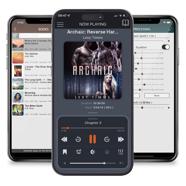 Download fo free audiobook Archaic: Reverse Harem Paranormal Shifter Romance by Lexy Timms and listen anywhere on your iOS devices in the ListenBook app.