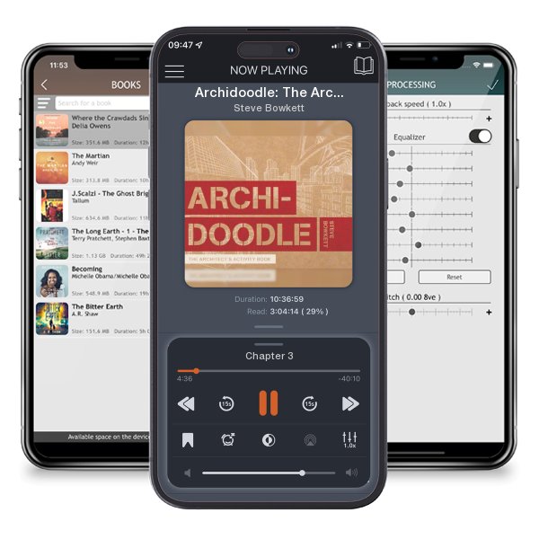Download fo free audiobook Archidoodle: The Architect's Activity Book by Steve Bowkett and listen anywhere on your iOS devices in the ListenBook app.
