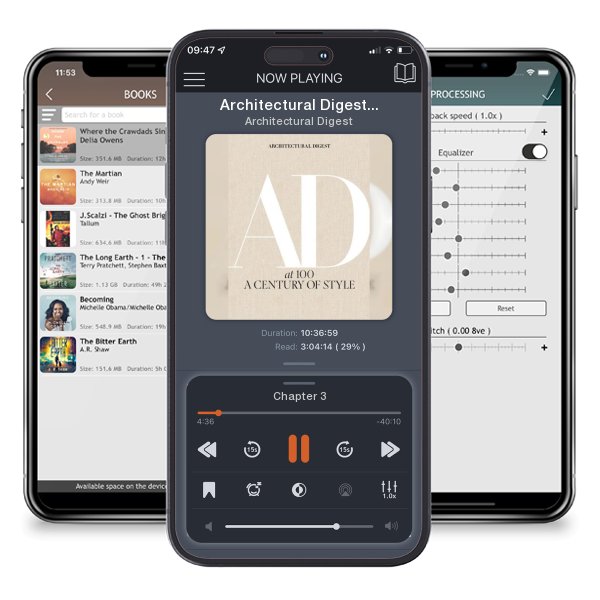 Download fo free audiobook Architectural Digest at 100: A Century of Style by Architectural Digest and listen anywhere on your iOS devices in the ListenBook app.