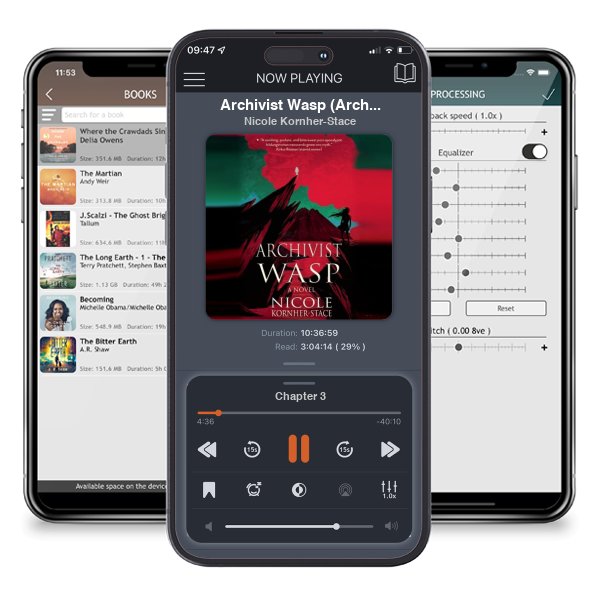 Download fo free audiobook Archivist Wasp (Archivist Wasp Saga, #1) by Nicole Kornher-Stace and listen anywhere on your iOS devices in the ListenBook app.