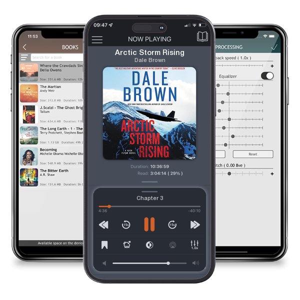 Download fo free audiobook Arctic Storm Rising by Dale Brown and listen anywhere on your iOS devices in the ListenBook app.