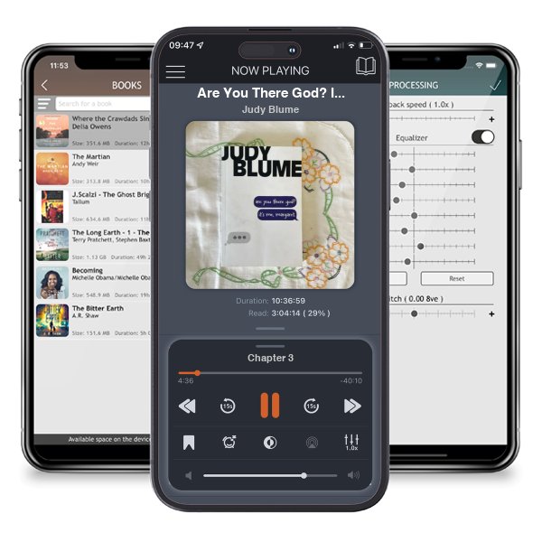 Download fo free audiobook Are You There God? It's Me, Margaret by Judy Blume and listen anywhere on your iOS devices in the ListenBook app.