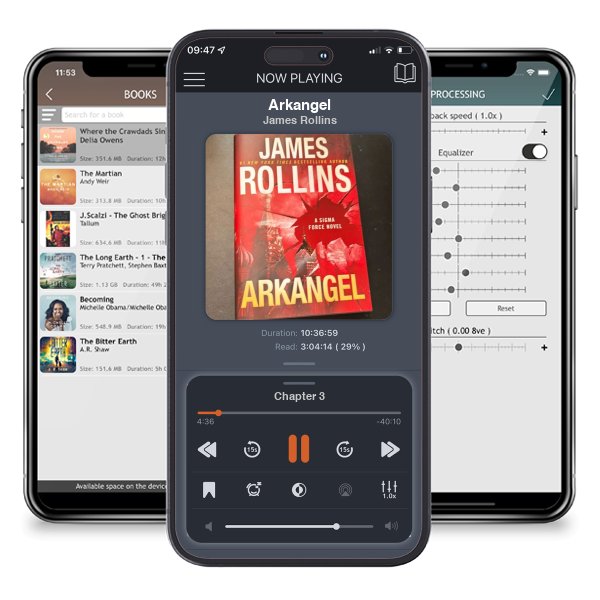 Download fo free audiobook Arkangel by James Rollins and listen anywhere on your iOS devices in the ListenBook app.