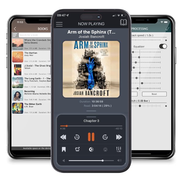 Download fo free audiobook Arm of the Sphinx (The Books of Babel Book 2) by Josiah Bancroft and listen anywhere on your iOS devices in the ListenBook app.