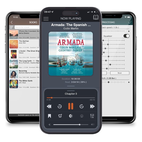 Download fo free audiobook Armada: The Spanish Enterprise and England\'s Deliverance in 1588 by Colin Martin and listen anywhere on your iOS devices in the ListenBook app.