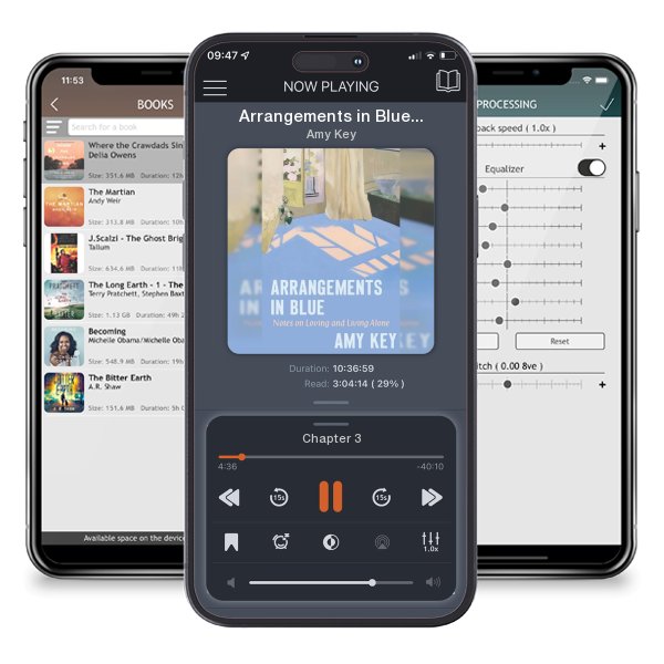 Download fo free audiobook Arrangements in Blue: Notes on Loving and Living Alone by Amy Key and listen anywhere on your iOS devices in the ListenBook app.