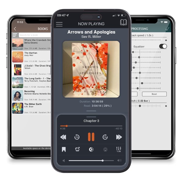 Download fo free audiobook Arrows and Apologies by Sav R. Miller and listen anywhere on your iOS devices in the ListenBook app.