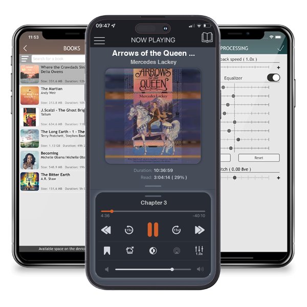 Download fo free audiobook Arrows of the Queen (Heralds of Valdemar, #1) by Mercedes Lackey and listen anywhere on your iOS devices in the ListenBook app.