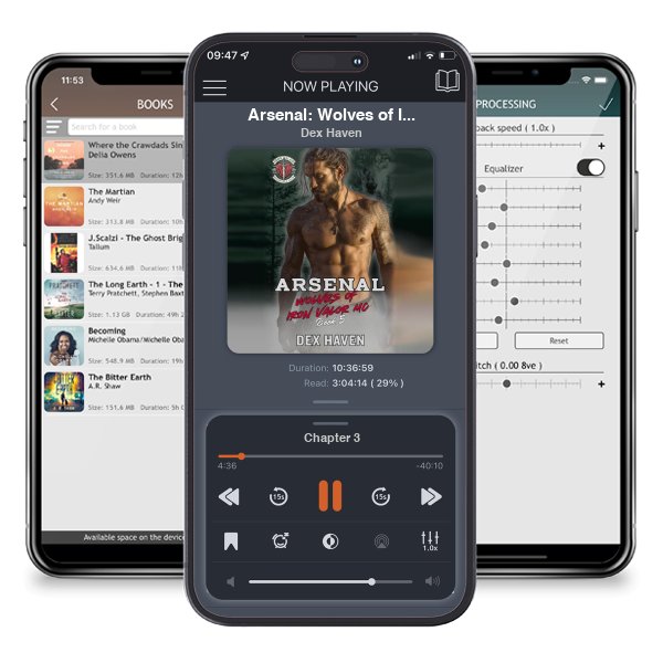 Download fo free audiobook Arsenal: Wolves of Iron Valor MC Book 5 by Dex Haven and listen anywhere on your iOS devices in the ListenBook app.