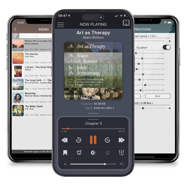 Download fo free audiobook Art as Therapy by Alain Botton and listen anywhere on your iOS devices in the ListenBook app.