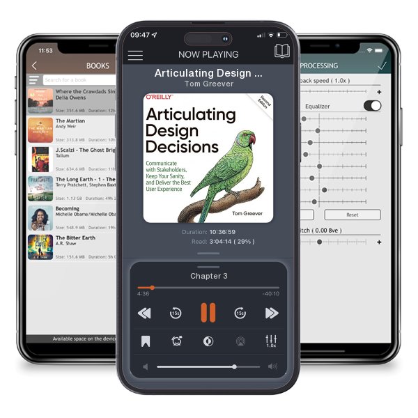 Download fo free audiobook Articulating Design Decisions by Tom Greever and listen anywhere on your iOS devices in the ListenBook app.