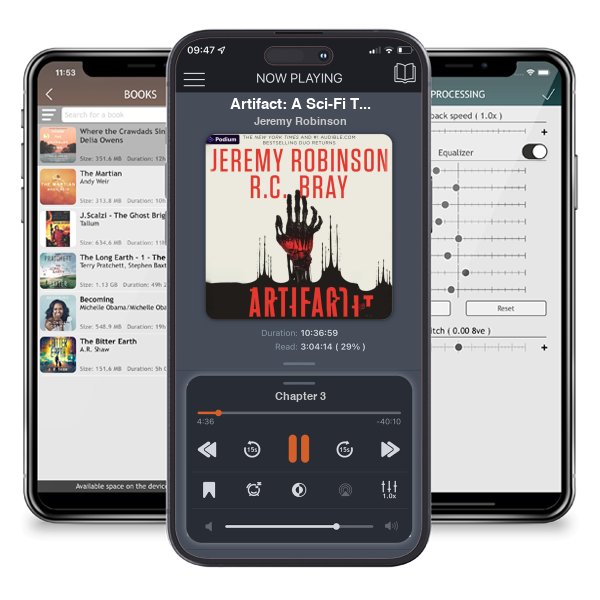 Download fo free audiobook Artifact: A Sci-Fi Thriller by Jeremy Robinson and listen anywhere on your iOS devices in the ListenBook app.