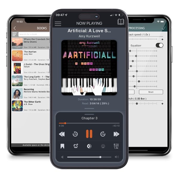 Download fo free audiobook Artificial: A Love Story by Amy Kurzweil and listen anywhere on your iOS devices in the ListenBook app.
