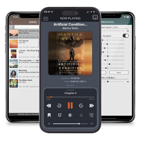 Download fo free audiobook Artificial Condition: The Murderbot Diaries by Martha Wells and listen anywhere on your iOS devices in the ListenBook app.