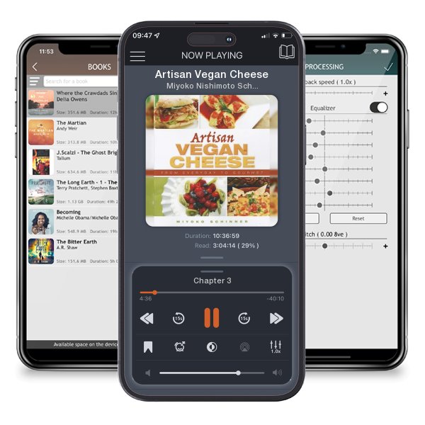 Download fo free audiobook Artisan Vegan Cheese by Miyoko Nishimoto Schinner and listen anywhere on your iOS devices in the ListenBook app.