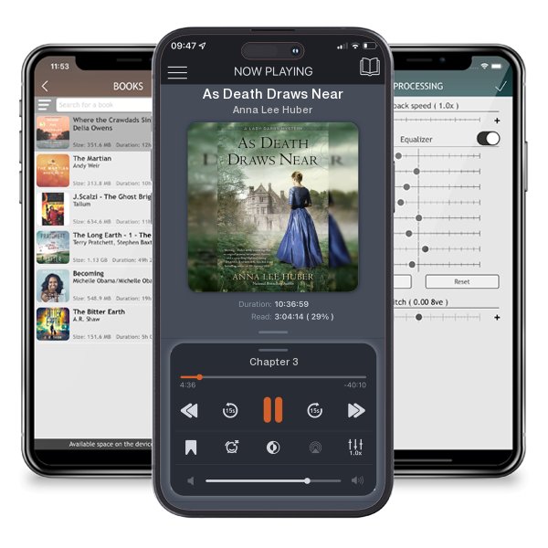 Download fo free audiobook As Death Draws Near by Anna Lee Huber and listen anywhere on your iOS devices in the ListenBook app.