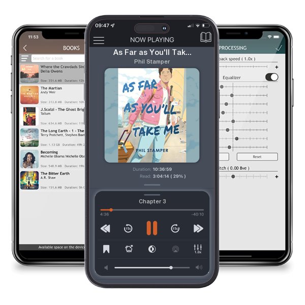 Download fo free audiobook As Far as You'll Take Me by Phil Stamper and listen anywhere on your iOS devices in the ListenBook app.