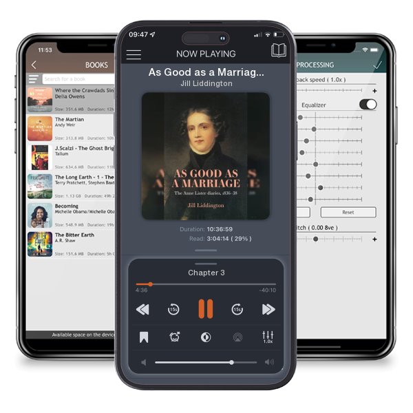 Download fo free audiobook As Good as a Marriage: The Anne Lister diaries 1836-38 by Jill Liddington and listen anywhere on your iOS devices in the ListenBook app.