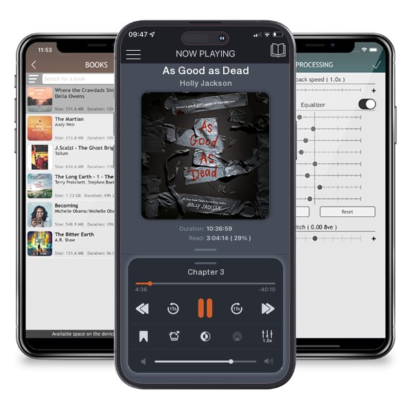 Download fo free audiobook As Good as Dead by Holly Jackson and listen anywhere on your iOS devices in the ListenBook app.