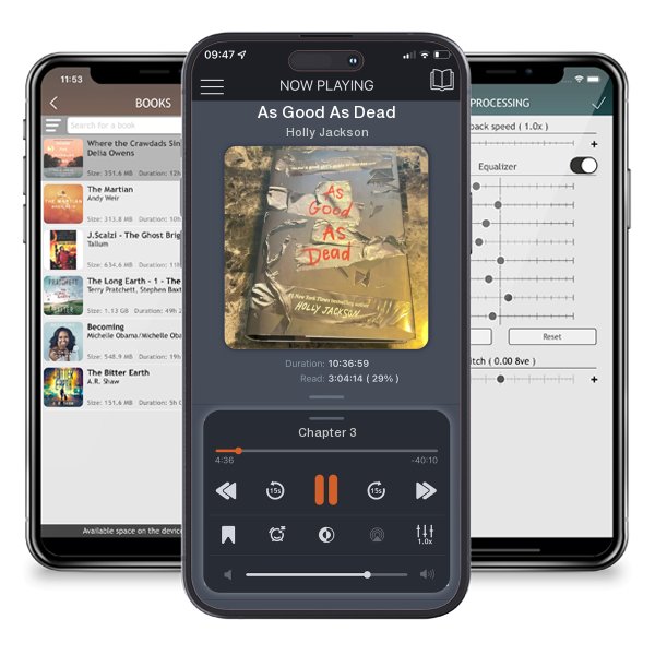 Download fo free audiobook As Good As Dead by Holly Jackson and listen anywhere on your iOS devices in the ListenBook app.