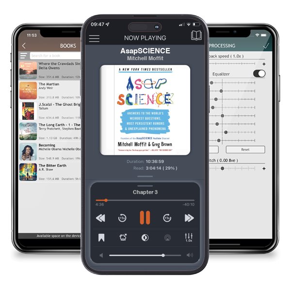Download fo free audiobook AsapSCIENCE by Mitchell Moffit and listen anywhere on your iOS devices in the ListenBook app.