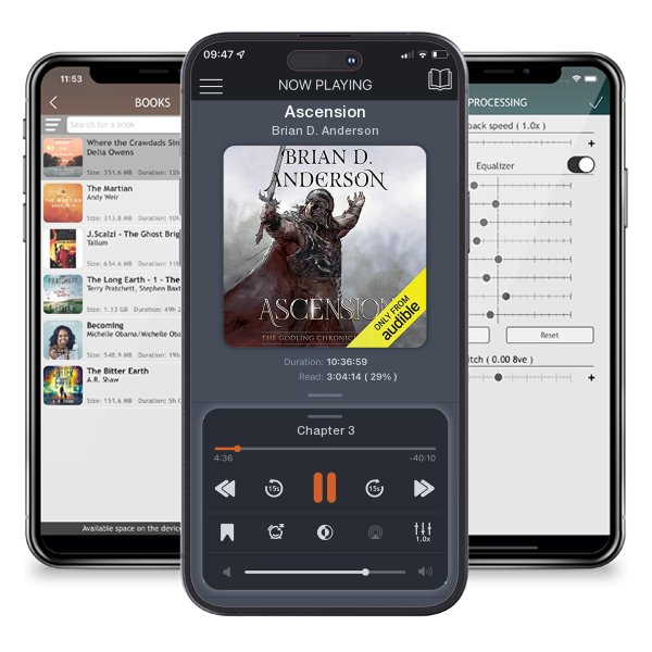 Download fo free audiobook Ascension by Brian D. Anderson and listen anywhere on your iOS devices in the ListenBook app.