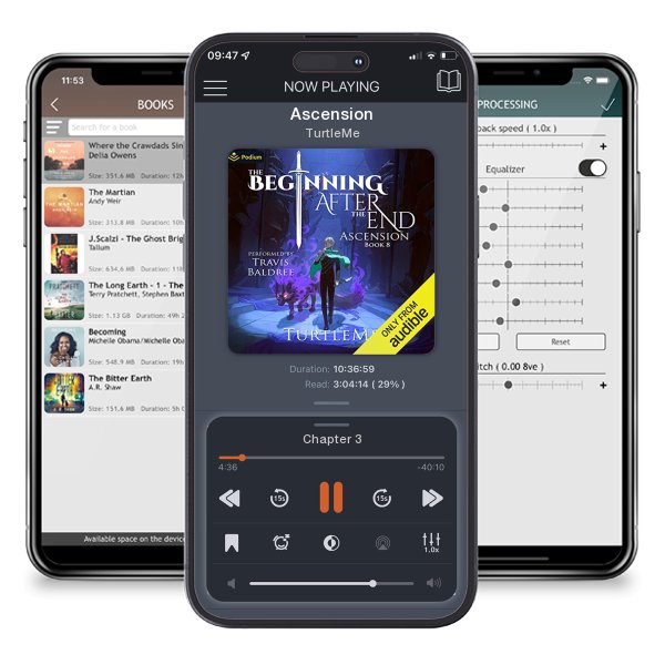 Download fo free audiobook Ascension by TurtleMe and listen anywhere on your iOS devices in the ListenBook app.