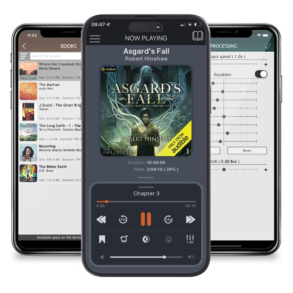 Download fo free audiobook Asgard's Fall by Robert Hinshaw and listen anywhere on your iOS devices in the ListenBook app.