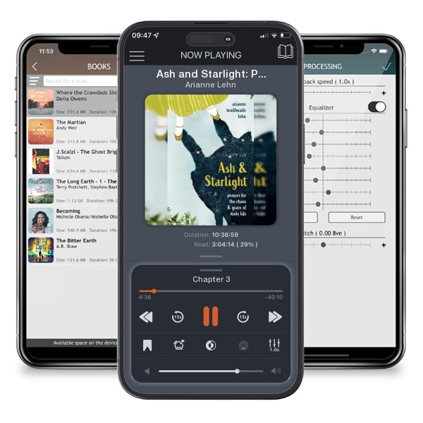 Download fo free audiobook Ash and Starlight: Prayers for the Chaos and Grace of Daily Life by Arianne Lehn and listen anywhere on your iOS devices in the ListenBook app.