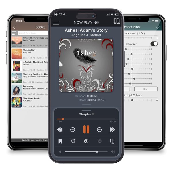 Download fo free audiobook Ashes: Adam's Story by Angelina J. Steffort and listen anywhere on your iOS devices in the ListenBook app.