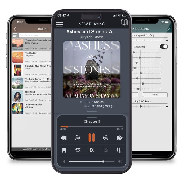Download fo free audiobook Ashes and Stones: A Journey Through Scotland in Search of... by Allyson Shaw and listen anywhere on your iOS devices in the ListenBook app.