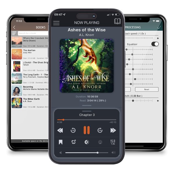 Download fo free audiobook Ashes of the Wise by A.L. Knorr and listen anywhere on your iOS devices in the ListenBook app.