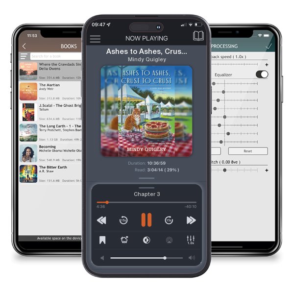 Download fo free audiobook Ashes to Ashes, Crust to Crust by Mindy Quigley and listen anywhere on your iOS devices in the ListenBook app.