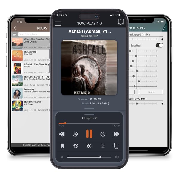 Download fo free audiobook Ashfall (Ashfall, #1) by Mike Mullin and listen anywhere on your iOS devices in the ListenBook app.