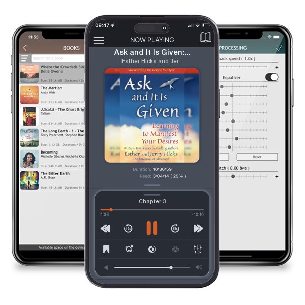 Download fo free audiobook Ask and It Is Given: Learning to Manifest Your Desires by Esther Hicks and Jerry Hicks and listen anywhere on your iOS devices in the ListenBook app.