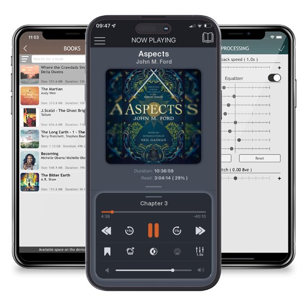 Download fo free audiobook Aspects by John M. Ford and listen anywhere on your iOS devices in the ListenBook app.