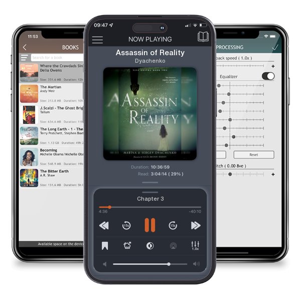 Download fo free audiobook Assassin of Reality by Dyachenko and listen anywhere on your iOS devices in the ListenBook app.