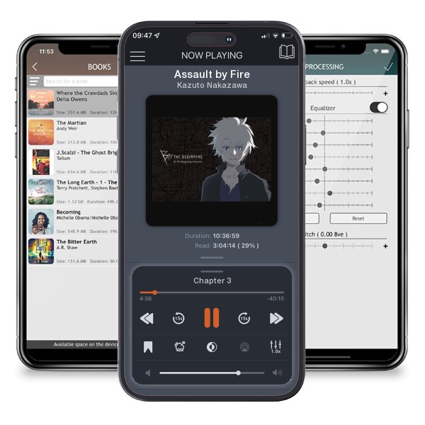 Download fo free audiobook Assault by Fire by Kazuto Nakazawa and listen anywhere on your iOS devices in the ListenBook app.