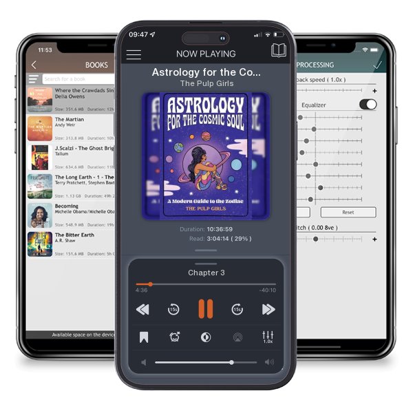 Download fo free audiobook Astrology for the Cosmic Soul: A Modern Guide to the Zodiac by The Pulp Girls and listen anywhere on your iOS devices in the ListenBook app.
