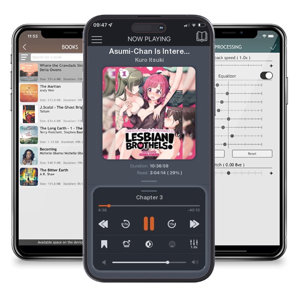 Download fo free audiobook Asumi-Chan Is Interested in Lesbian Brothels! Vol. 1 by Kuro Itsuki and listen anywhere on your iOS devices in the ListenBook app.