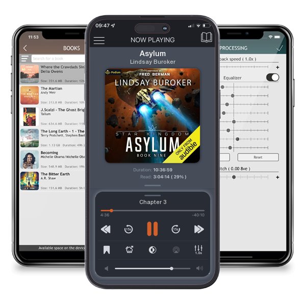 Download fo free audiobook Asylum by Lindsay Buroker and listen anywhere on your iOS devices in the ListenBook app.